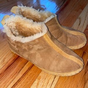 Women's L.L. Bean Wicked Good Slippers - Size 8M 8 Medium Width - Brown Tan
